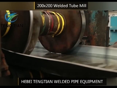 Γραμμές Παραγωγής Τετράγωνων Συγκολλημένων Σωλήνων F200x200