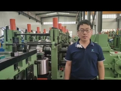 Φάτες ταχύτητα ατσάλινη γραμμή παραγωγής σωλήνων PLC ελεγχόμενο εσωτερικό ERW Tube Mill 600KW ισχύς