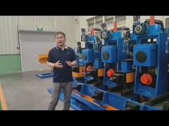 Γρήγορο βήμα ERW Σιδηροτροφείο για την κατασκευή σωλήνων από ανθρακούχο χάλυβα, CE / ISO