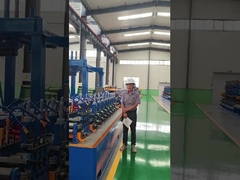 Μηχανή Σωλήνων Χάλυβα ERW Υψηλής Απόδοσης 6-32mm OD Έλεγχος PLC