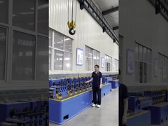 Μηχανή παραγωγής σωλήνων CE ISO για σωλήνες από ανθρακούχο χάλυβα 21-63mm