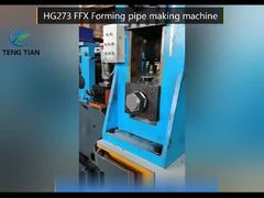 Μηχανή σωλήνων υψηλής συχνότητας 50-140mm Διάμετρος 5mm Πάχος