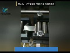 Γραμμή Παραγωγής Σωλήνων Χάλυβα Υψηλής Συχνότητας 200KW 20-90m/min