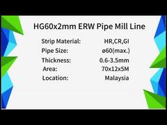 Σωλήνας ERW Υψηλής Συχνότητας από Χάλυβα Άνθρακα