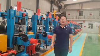 Υψηλής συχνότητας ERW Tube Mille Carbon Steel Pipe Production Pipe PLC Ελεγχόμενη
