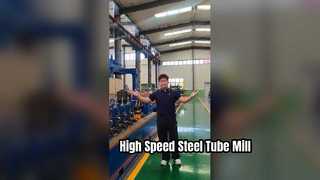 High Frequency Circular ERW Welding Pipe Making Machine Tube Mill Manufacturer