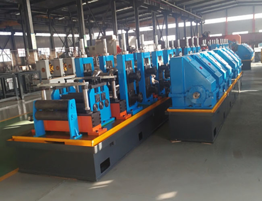 OD 1000-2100mm Max 80m/Min Square Tube Mill Κατασκευή εξοπλισμού συγκόλλησης σιδερένιου πλαισίου