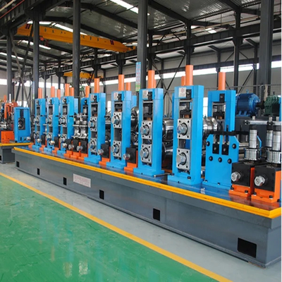 12 M Tube Mill Machine με 30000Kg 80m/min Ταχύτητα 4mm Τείχος Cr12 219mm Διαμέτρου