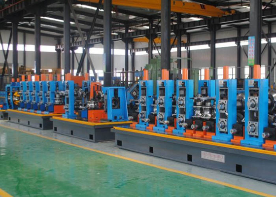 Υψηλής συχνότητας Cs Pipe Tube Mill Machine Μέγεθος 25-76mm 15*15~60*60mm