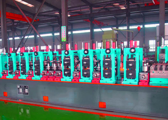 Υψηλής συχνότητας Cs Pipe Tube Mill Machine Μέγεθος 25-76mm 15*15~60*60mm