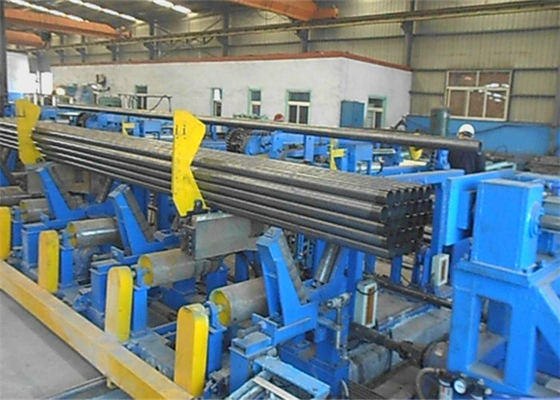 Σιδηροτροφείο για σωλήνες ακριβείας Anodizing Roll Forming Tube Mill For Furniture Od 32mm-89mm