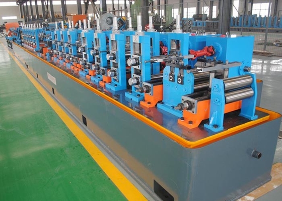 Μπλε διάμετρος 33.760.3mm ταχύτητα 70m/min μηχανών κυλινδρικών μύλων χάλυβα άνθρακα