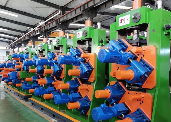 Διά 114-219mm Μηχανή κατασκευής σωλήνων από χάλυβα άνθρακα