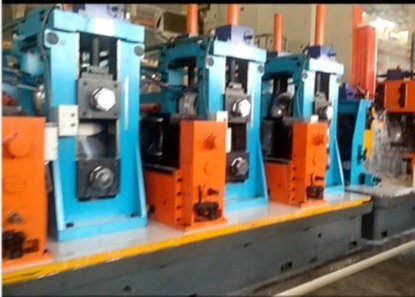 100m/Min συγκολλημένη ακρίβεια 19.1×19.1-50.8×50.8mm Square Tube Mill