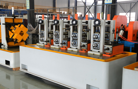 Διάμετρος 1/2 &quot;-2 ίντσες Σωλήνα Mill Γραμμή Max 100m/Min Σιδηροδρομική γραμμή παραγωγής σωλήνων