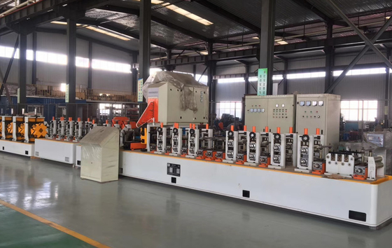 Διάμετρος 1/2 &quot;-2 ίντσες Σωλήνα Mill Γραμμή Max 100m/Min Σιδηροδρομική γραμμή παραγωγής σωλήνων