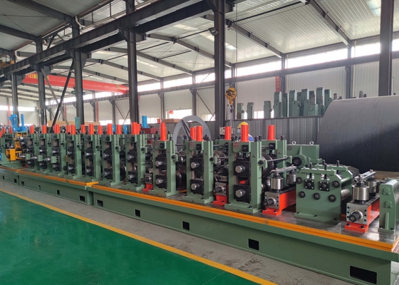 Ρυθμίσιμο μέγεθος 114-219mm Χάλυβα Square Tube Mill Max 120mM/Min ταχύτητα