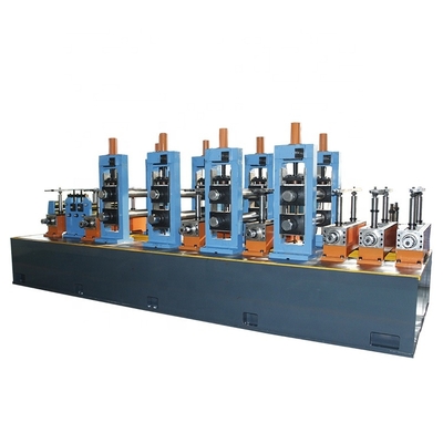Σιδηροτροφείο υψηλής συχνότητας 20t 80x80mm Σιδηροτροφική γραμμή παραγωγής σωλήνων για πάχος τοίχου 1,0-3,0mm