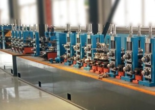 Σιδηροδρομική γραμμή παραγωγής σωλήνων χάλυβα άνθρακα