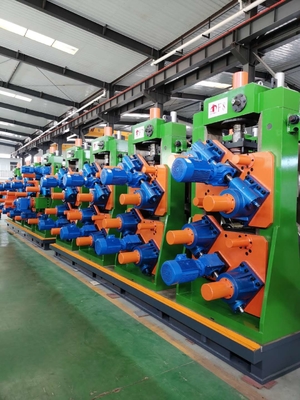 Εύκολο στη ρύθμιση μεγέθους Max 219mm 50M/Min Steel Pipe Production Line