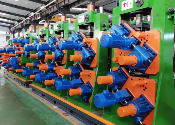 Εύκολο στη ρύθμιση μεγέθους Max 219mm 50M/Min Steel Pipe Production Line