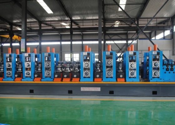Ρυθμιζόμενο μέγεθος 20X20mm-60X60mm Carbon Steel Pipe Making Machine Square Tube Mill