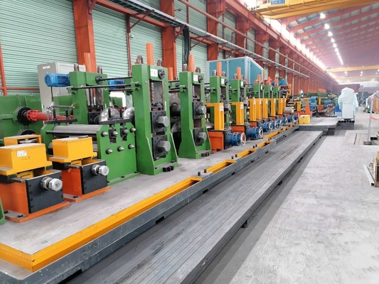 Μηχανή κατασκευής σωλήνων τετραγωνικής ERW 25t / ώρα πάχος 8mm
