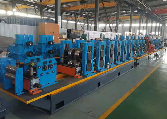 100x100mm τετραγωνικός σωλήνας κυλινδρικών μύλων υψηλής ταχύτητας HRC αυτόματος που διαμορφώνει τη μηχανή