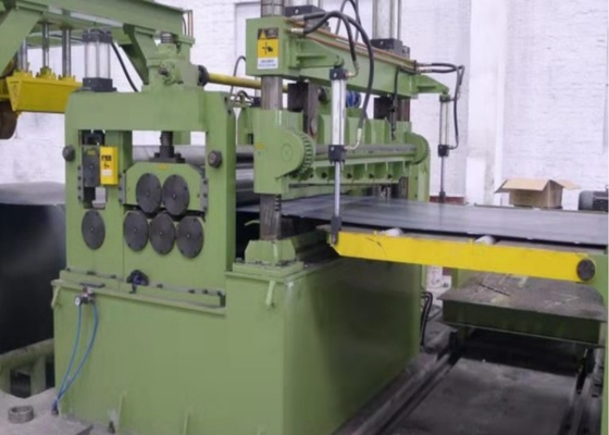 Μέγιστο πλάτος 1600 mm μέγιστο πάχος 4 mm Μηχανή γραμμής κοπής χάλυβα υψηλής απόδοσης