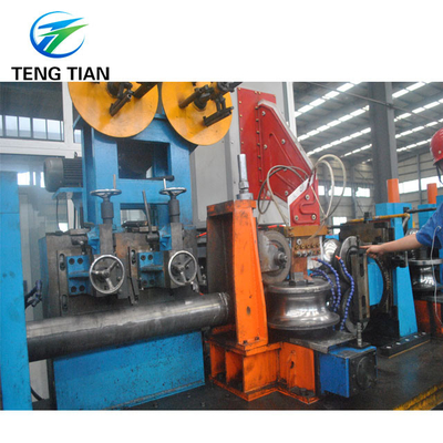 PLC 140 σωλήνα Tube Mill Machine με κεφαλή τουρκίας και πριονιστικό πριόνι