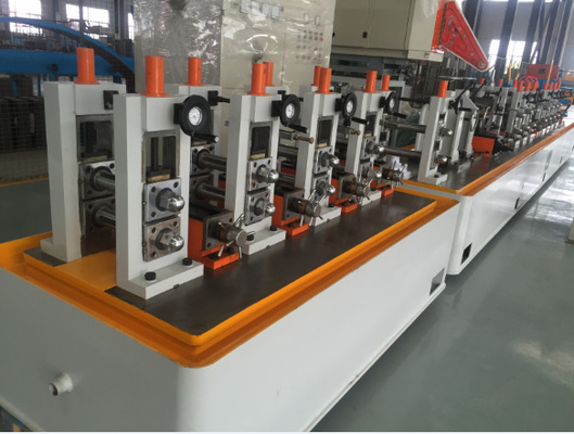 Ελυσσόμενο χάλυβα σωλήνα100m/Min 300w τετραγωνικό σωλήνα κατασκευαστική μηχανή