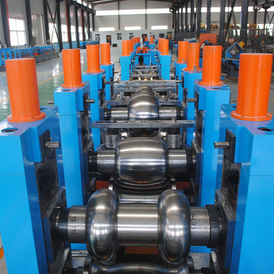 Μηχανή παραγωγής σωλήνων από ανθρακούχο χάλυβα 300kW με έλεγχο PLC