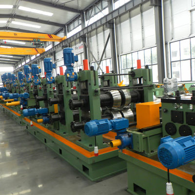 ERW Pipe Mill Welded Pipe Mill with Engine & Motor for Square and Circular Pipes Carbon Steel Welding Pipe Machine