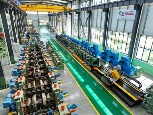 Συγκολλημένος μύλος σωλήνων 300-508mm Διάμετρος 0-25m/min Ταχύτητα