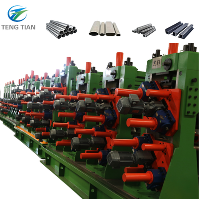 Direct Forming Square Tube Mill Line High Frequency ERW Carbon Steel Pipe Production Equipment