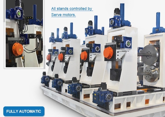 30m/Min πλήρως αυτόματος μύλος σωλήνων χάλυβα 7.5KW HFW