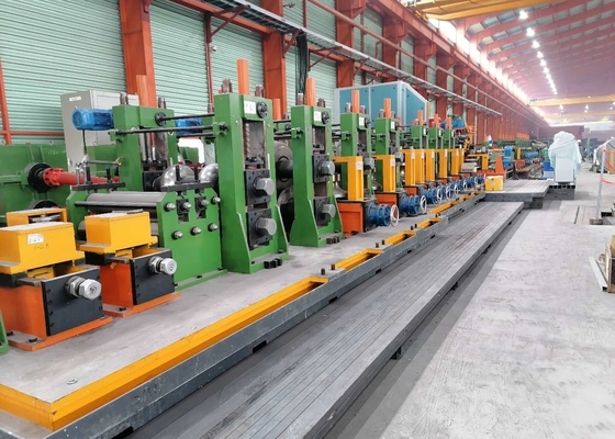 Η γραμμή παραγωγής χάλυβα ERW 30-50m/min Υψηλής συχνότητας συγκόλληση