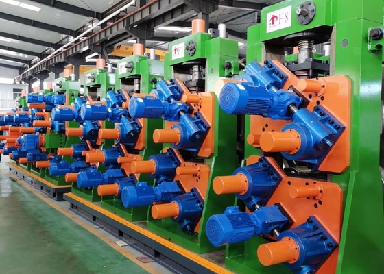 Υψηλής συχνότητας 1.5mm Tube Mill συγκόλληση αυτόματη Tube Mill συσκευή παλλέτισης